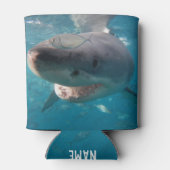 Grand requin blanc Gros plan Glacière sous-marin (Dos)