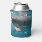 Grand requin blanc Gros plan Glacière sous-marin (Can Dos)