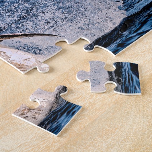 Grand requin blanc, Puzzle (Côté)