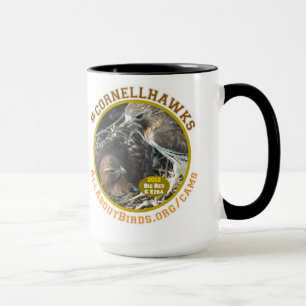 Grand rouge et tasse de photo d'Ezra