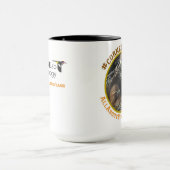 Grand rouge et tasse de photo d'Ezra (Centre)