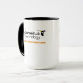 Grand rouge et tasse de photo d'Ezra (Devant gauche)