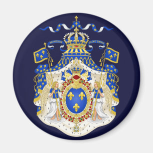 Grand Royal Coat of Arms of France Magneet