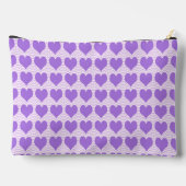 Grand Sac Accessoire Cœurs Violets (Verso)