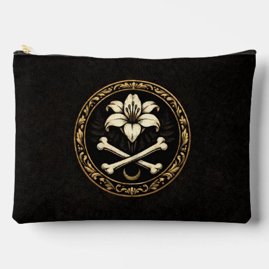 Grand Sac Accessoire | Dark Academia Lily & Bones (Recto)