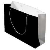 Grand Sac Cadeau 100 Jours Parsemés De Fun Cupcake Écolière (Dos Angle)