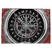 Grand Sac Cadeau [220] Vegvisir - Viking Silver Magic Runic Compass (Dos)