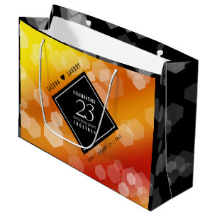Grand Sac Cadeau 23e anniversaire de Mariage de Topaz impérial