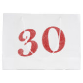 Grand Sac Cadeau 30 ans (Dos)