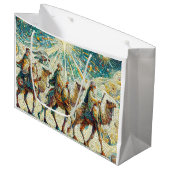 Grand Sac Cadeau 3 hommes sages (Devant Angle)