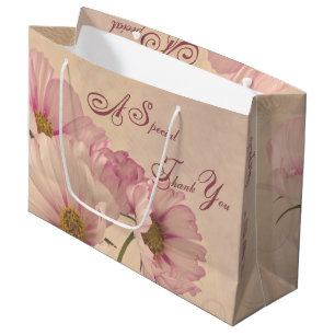 Grand Sac Cadeau 4 Cosmos Un Merci Spécial