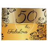 Grand Sac Cadeau 50 et Fabulous Elegant (Dos)