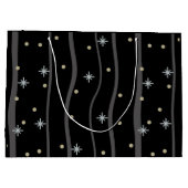 Grand Sac Cadeau 75th Birthday Party Ajouter votre nom (Dos)