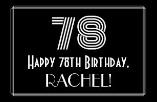 Cadeaux Joyeux Anniversaire Rachel Zazzle Be