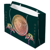 Grand Sac Cadeau 7e anniversaire Mariage Frésis en cuivre (Dos Angle)