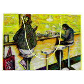 Grand Sac Cadeau A Day Off from Crazy (Dos)