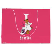 Grand Sac Cadeau ABC du Dr Seuss : Lettre J - Blanc | Ajouter Votre (Dos)