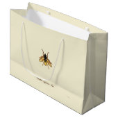 Grand Sac Cadeau Abeille (Devant Angle)