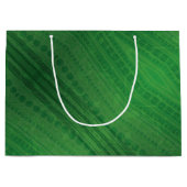 Grand Sac Cadeau Acceptation | Motif de Boho écologique (Devant)