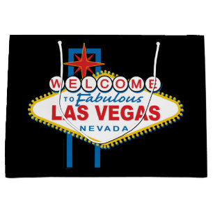 Grand Sac Cadeau Accueil vers Las Vegas fabuleux