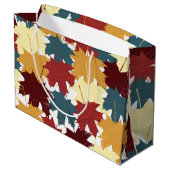 Grand Sac Cadeau Affaire Autumn Leaves (Dos Angle)