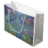 Grand Sac Cadeau Agapanthus, Monet (Devant Angle)