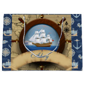 Grand Sac Cadeau Ahoy Maty ! (Devant)