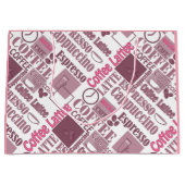 Grand Sac Cadeau Aimer le café (Devant)