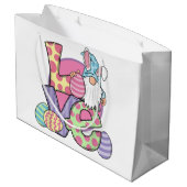 Grand Sac Cadeau Aimez Pâques (Dos Angle)