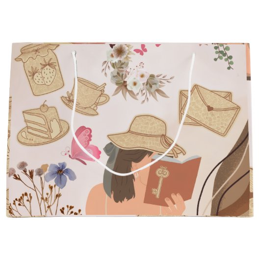 Grand Sac Cadeau Aimez-vous (Devant)