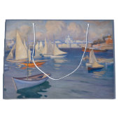 Grand Sac Cadeau Albert Edelfeel - Port d'Helsinki (Devant)