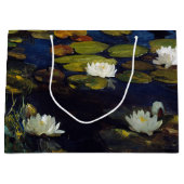 Grand Sac Cadeau Albert Edelfeue - Lys d'eau, étude (Devant)