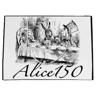 Grand Sac Cadeau Alice150 Alice dans anniversaire du pays des