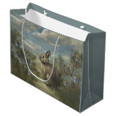 Grand Sac Cadeau Allée lapin (Devant Angle)