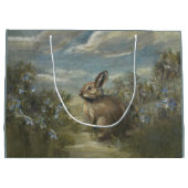 Grand Sac Cadeau Allée lapin (Dos)