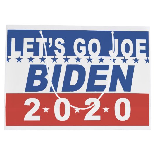 Grand Sac Cadeau Allez, Joe Biden Élection 2020 (Dos)