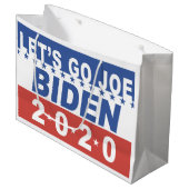 Grand Sac Cadeau Allez, Joe Biden Élection 2020 (Devant Angle)