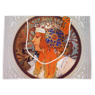 Grand Sac Cadeau Alphonse Mucha