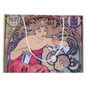 Grand Sac Cadeau Alphonse Mucha (Dos)
