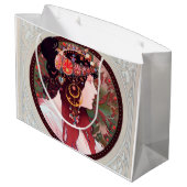 Grand Sac Cadeau Alphonse Mucha (Dos Angle)