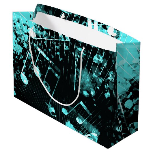 Grand Sac Cadeau Ambiance musicale 6 (Dos Angle)