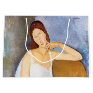 Grand Sac Cadeau Amedeo Modigliani - Jeanne Hebuterne
