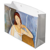 Grand Sac Cadeau Amedeo Modigliani - Jeanne Hebuterne (Dos Angle)