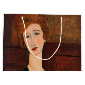 Grand Sac Cadeau Amedeo Modigliani - Portrait d'une femme (Dos)