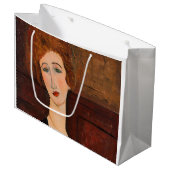 Grand Sac Cadeau Amedeo Modigliani - Portrait d'une femme (Devant Angle)