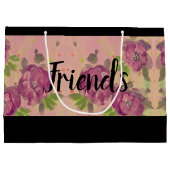 Grand Sac Cadeau Amis (Dos)