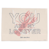 Grand Sac Cadeau AMIS™ | Vous êtes mon homard (Dos)