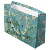 Grand Sac Cadeau Ammond Blossom par Van Gogh Art (Dos Angle)