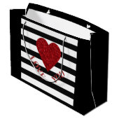 Grand Sac Cadeau Amour (Dos Angle)