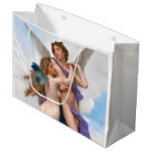 Grand Sac Cadeau Amour et Psyché, Bouguereau (Devant Angle)